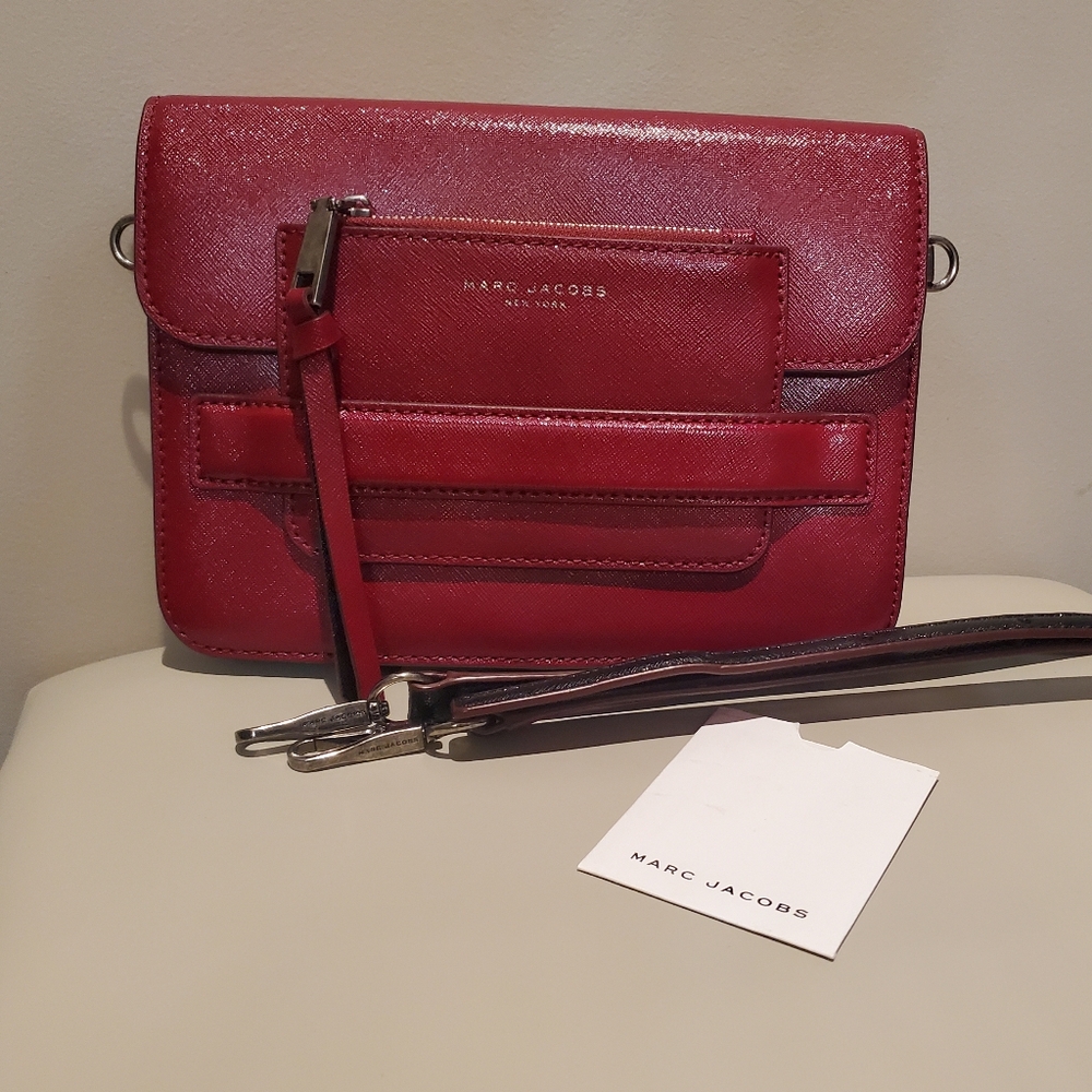 Marc Jacobs Red Madison Crossbody Bag